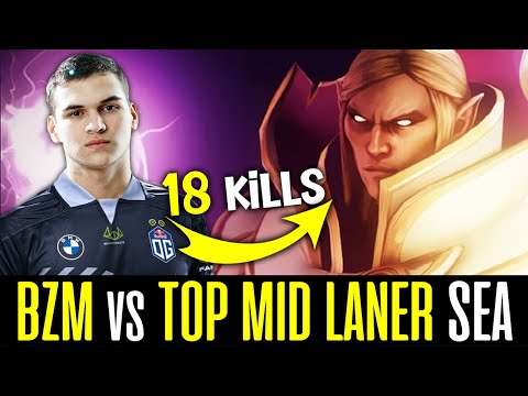 OG.bzm Best Hero INVOKER vs. TOP Mid Laner in SEA DOTA 2