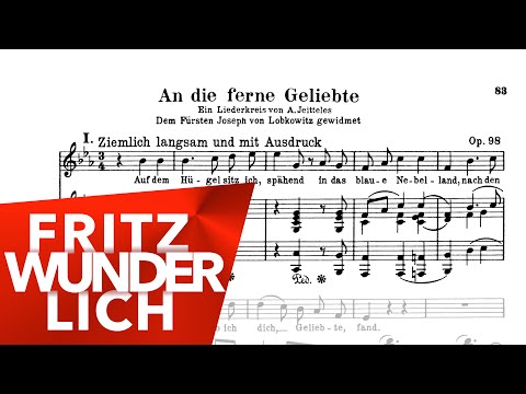 An die ferne Geliebte - Fritz Wunderlich - Beethoven