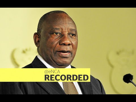 President Cyril Ramaphosa delivers Nelson Mandela Memorial Lecture