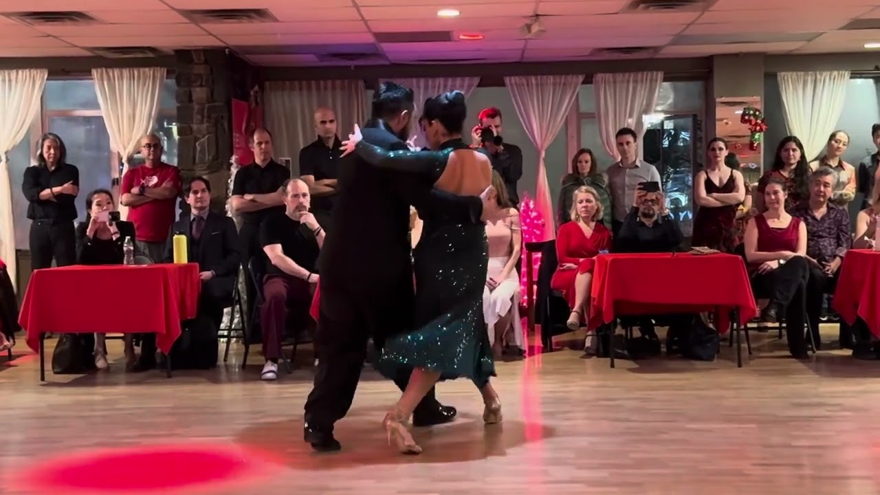 Jonathan Saavedra & Clarisa Aragón at Zandunga Milonga. Washington DC. 12/16/2023