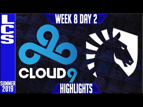 C9 vs TL Highlights | LCS Summer 2019 Week 8 Day 2 | Cloud9 vs Team Liquid