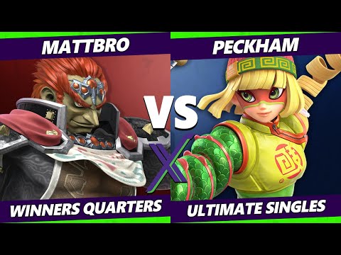 S@X 384 Online Winners Quarters - Mattbro (Ganondorf) Vs. Peckham (Min Min) Smash Ultimate - SSBU
