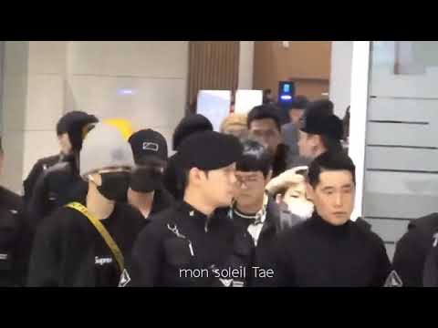 140119 BTS Back to S.Korea after 'LOVE YOURSELF' World Tour in Japan|عودة بانقتان إلى كوريا