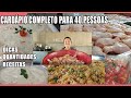 COMIDA PARA 40 PESSOAS FRANGO RECEITAS DA ROSA