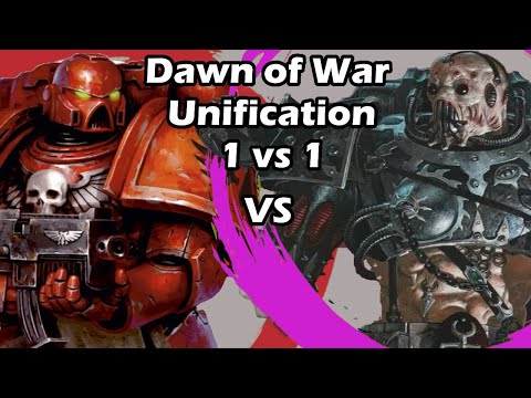 Dawn of War Unification: 1 vs 1 Emperor's Children (Vrax) vs Blood Angels (Keuken)