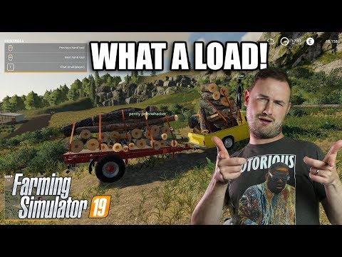 Sips Plays Farming Simulator 19 Highlights - (8/1/19) - WHAT A LOAD!
