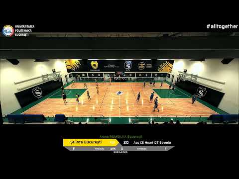 LIVE 🏀 U16 CSU Stiinta Bucuresti - Acs CS Heart DT Severin