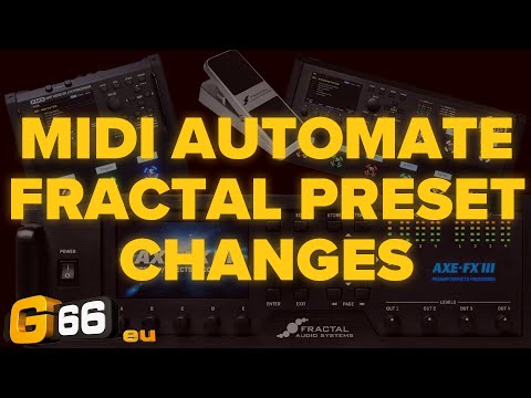 Automate Fractal Preset Changes with MIDI - Fractal Friday with Cooper Carter #39