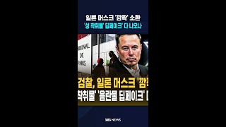 일론 머스크 '깜짝' 소환..'성 착취물' 딥페이크' 다 나오나 #shorts