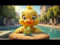 Little Green Frog And Little Yellow Duck
