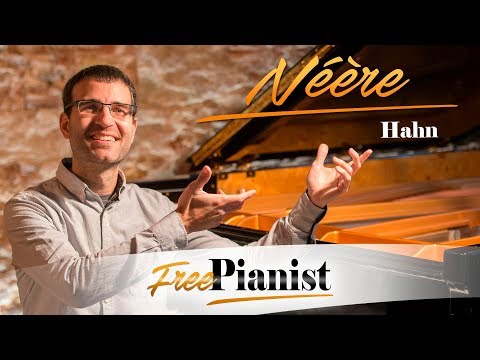 Néère - KARAOKE / PIANO ACCOMPANIMENT - Études Latines - Reynaldo Hahn