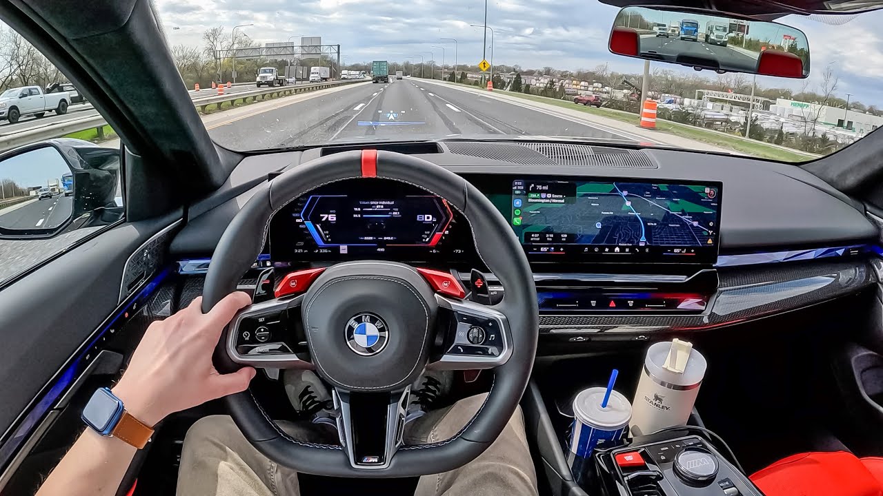 Road Tripping The 2025 BMW M5 (800 Miles!) - What’s it Like?