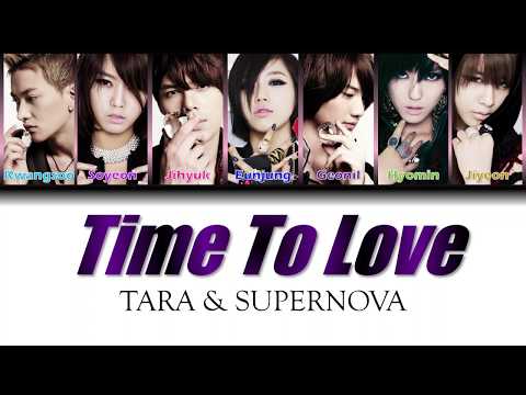 T-ARA & SUPERNOVA - TIME TO LOVE (Color Coded Lyrics / Eng Sub)