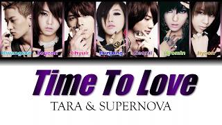 T-ARA &amp; SUPERNOVA - TIME TO LOVE (Color Coded Lyrics / Eng Sub)