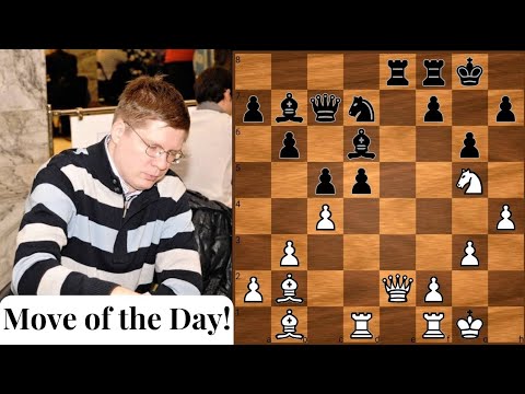 Chess Move Of The Day | Vladimir Malakhov vs Efimov (2019) | Brilliant Finish | Chess Miniatures