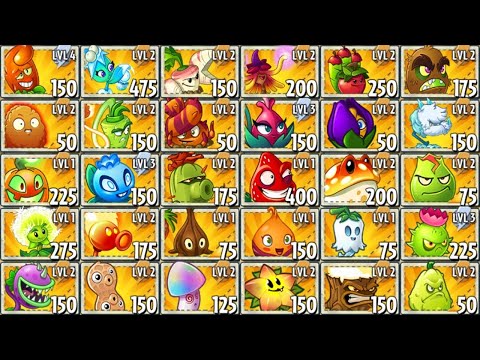 40 Old Premium Plants vs Team Gravestones NOOB PRO HACKER - Who Will Win? - PVZ 2 Battlez