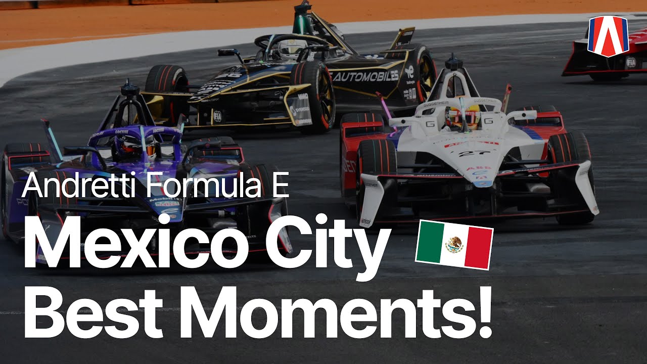 Click to watch the video “Makin' Moves in MEX 😮‍💨🇲🇽 | Mexico City E-Prix Best Moments | Andretti Formula E”