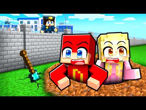 Vi Brød Ud Af FÆNGSLET i Minecraft!