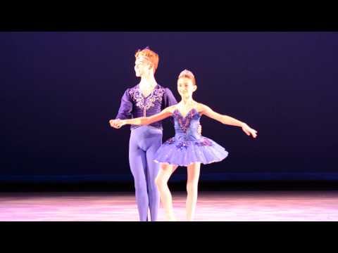 "Blue Bird" Pas De Deux  - Austen Acevedo and Bella Kirby at The International Ballet Festival 2013