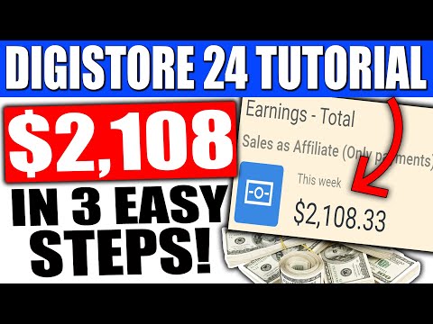 , title : '3 EASY STEPS To $700/Day Using DIGISTORE24 as a Complete BEGINNER (Digistore24 Tutorial)'