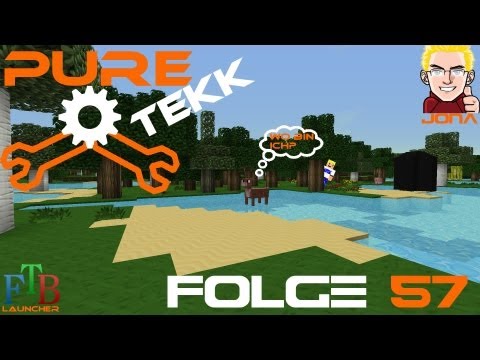 Let's play Minecraft PureTekk S02E57 - Reaktor Schema - [German] Full-HD