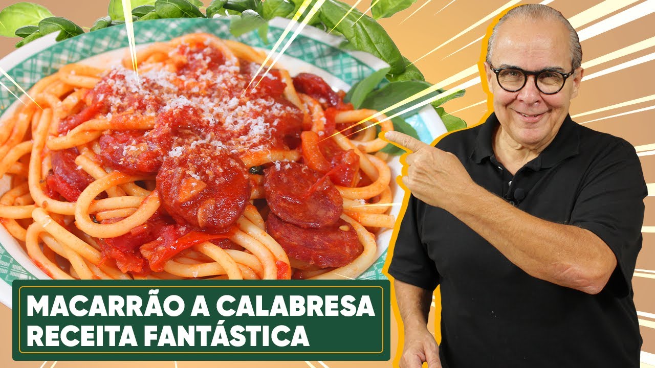 Macarrão à Calabresa: A Receita Italiana que Conquistou o Mundo!