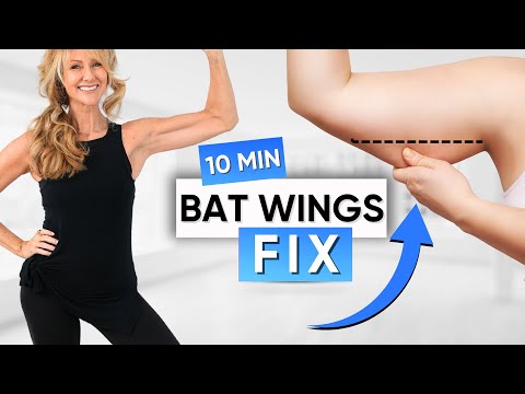 10 Minute Toned Arms Workout No Equipment (FLABBY ARM EXERCISES)