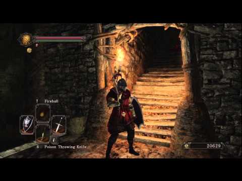 Dark Souls II with SurgeHunter [Part 17] - Magical Knife Games of the Medusa Snake Boss!