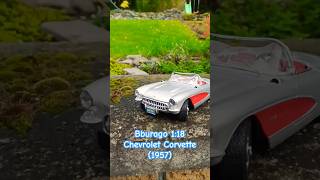 Kovový Model Bburago 1:18 - Chevrolet Corvette (1957) - Viz Popis