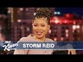Storm Reid’s Hotel Room Got Destroyed By Monkeys