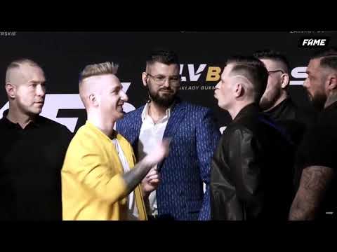 CYPIS vs QBIK | FACE TO FACE | KONFERENCJA FAME MMA 6