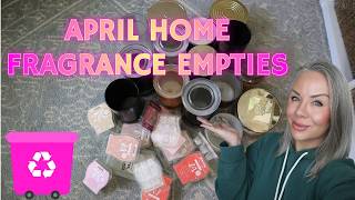 🕯️ April Home Fragrance Empties 🕯️