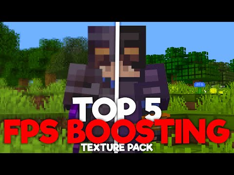 TOP 5 FPS BOOSTING TEXTURE PACKS (1.20+)
