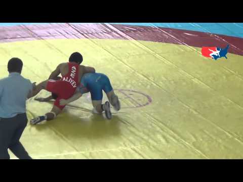 Cadet World FS - Aliyev (AZE) tech. fall Fausz (USA), 58 kg