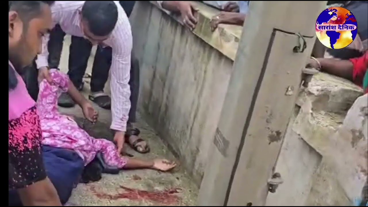 सड़क दुर्घटना में युवक और युवती गंभीर रूप से घायल