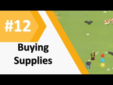 PixelPAD Tutorial: Action RPG #12 - Buying Supplies