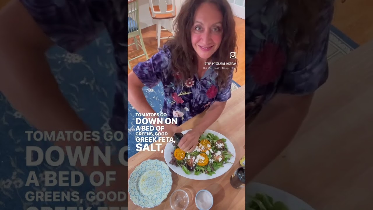 Tomato Feta Salad Platter!