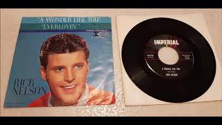 Rick Nelson - A Wonder Like You - 1961 Teen - Imperial X5770