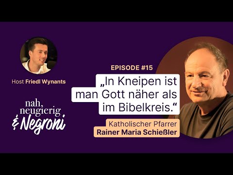 #15 An der Bar mit Pfarrer Rainer Schießler: Wie lernen wir, vor Problemen nicht wegzulaufen?