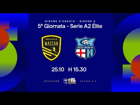 Maccan Prata-Lecco 5-3 | 5ª giornata | Serie A2 Élite 2025/2026 - Girone A