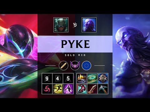 Pyke Mid vs Ryze - EUW Master Patch 25.11