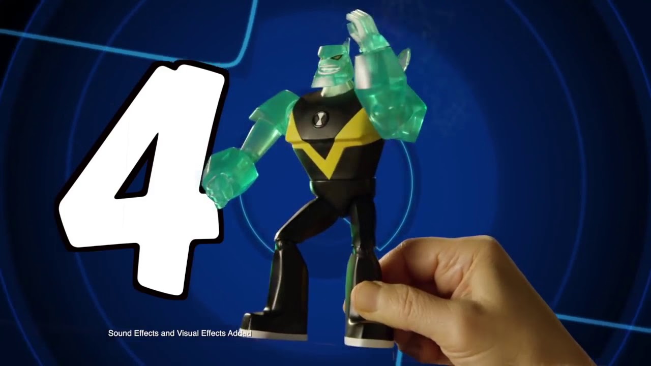 Ben 10 Фигурка 12.5 см, Человек-огонь (омни-усиленный)