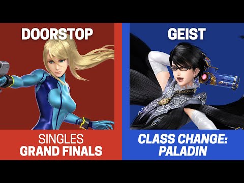 Class Change: Paladin Singles Grand Finals - Doorstop (Zero Suit Samus) vs Geist (Bayonetta) - SSBU