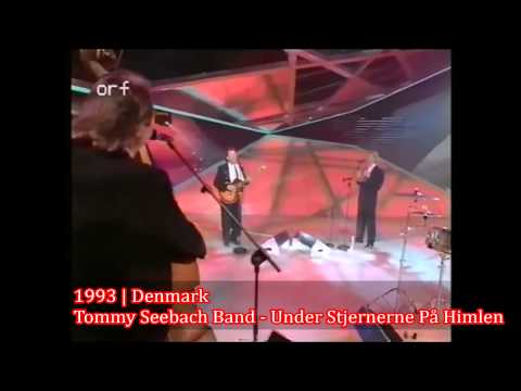 Denmark - Eurovision Song Contest 1990 - 1999