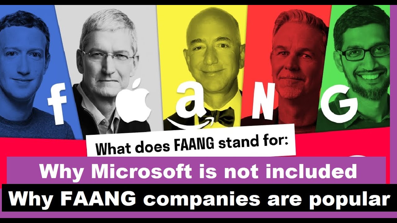 What are FAANG companies? Why is Microsoft left out of FAANG?