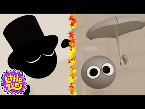 👻 What's in the Dark? - Colourblock Black and Grey ⚫ | Learn Colours for Kids | @colourblocks