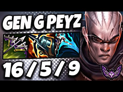 Lucian vs Kaisa ADC [ Gen G Peyz ] Korea Grandmaster Patch 14.14 ✅