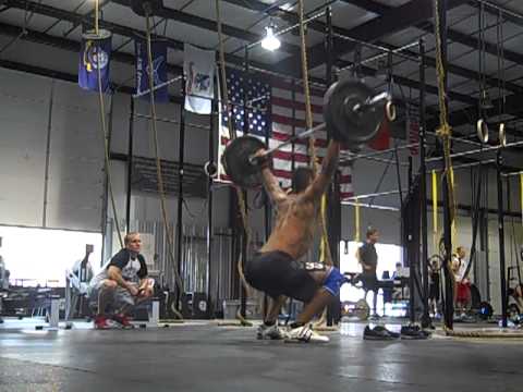 Jeremy Mhire, "Amanda" WOD in 5:30