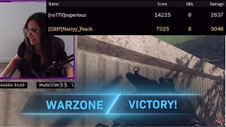 Nastyy_Peach top 1 duo warzone girl QC/FR