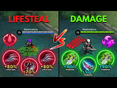 Martis Lifesteal Build vs Martis Damage Build